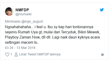 Saat acara realitas diyakini sebagai kebenaran, sejauh 