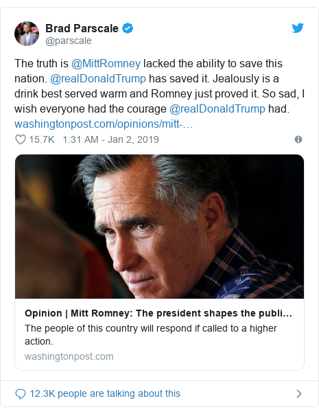 Mitt Romney: Trump has caused worldwide dismay - BBC News