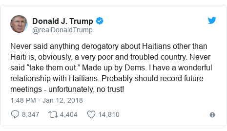 Donald Trump's 'racist slur' provokes outrage - BBC News