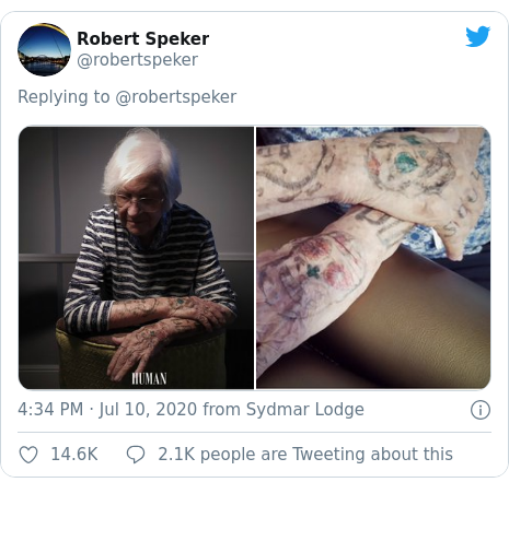 Twitter post by @robertspeker: 