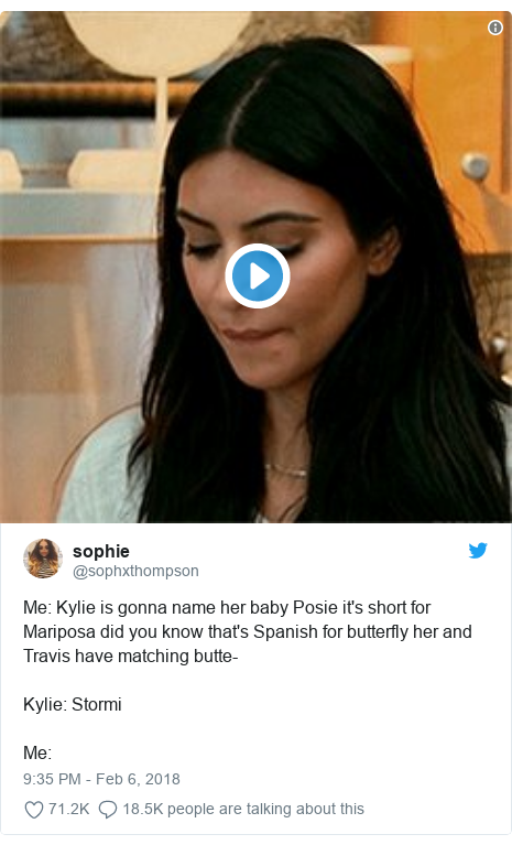 Kylie Jenner Reveals Name Of Her Baby Planet Genius