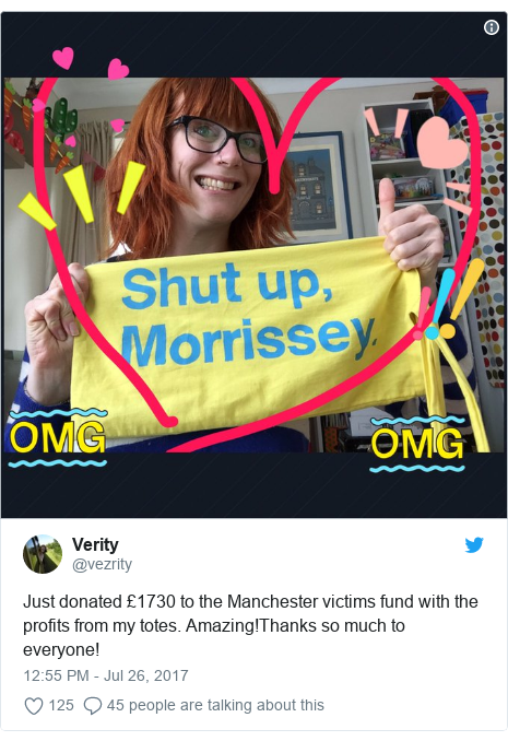 Shut Up Morrissey Merch With A Message Returns Due To Popular Demand 