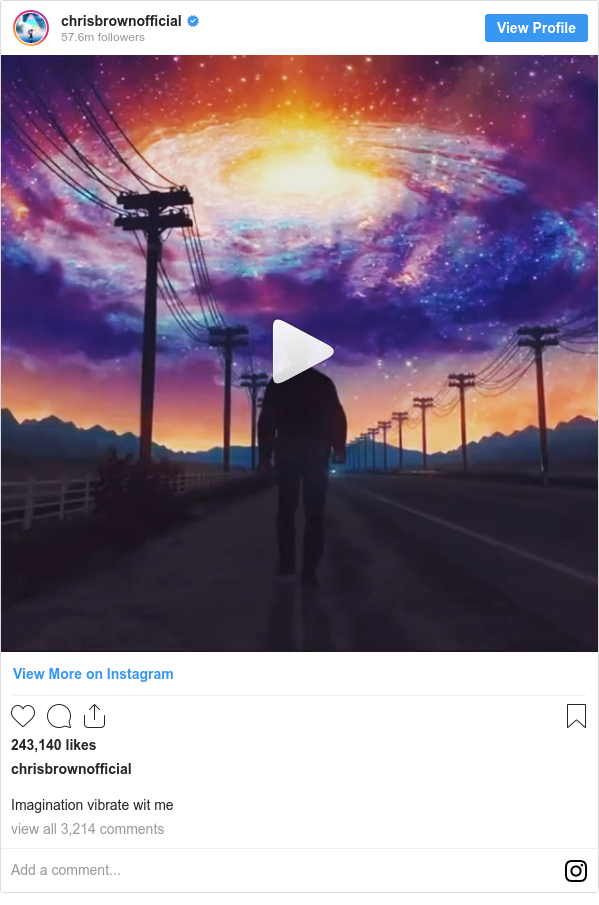 Chris Brown Lifted My Artwork And Didn T Even Credit Me Bbc News