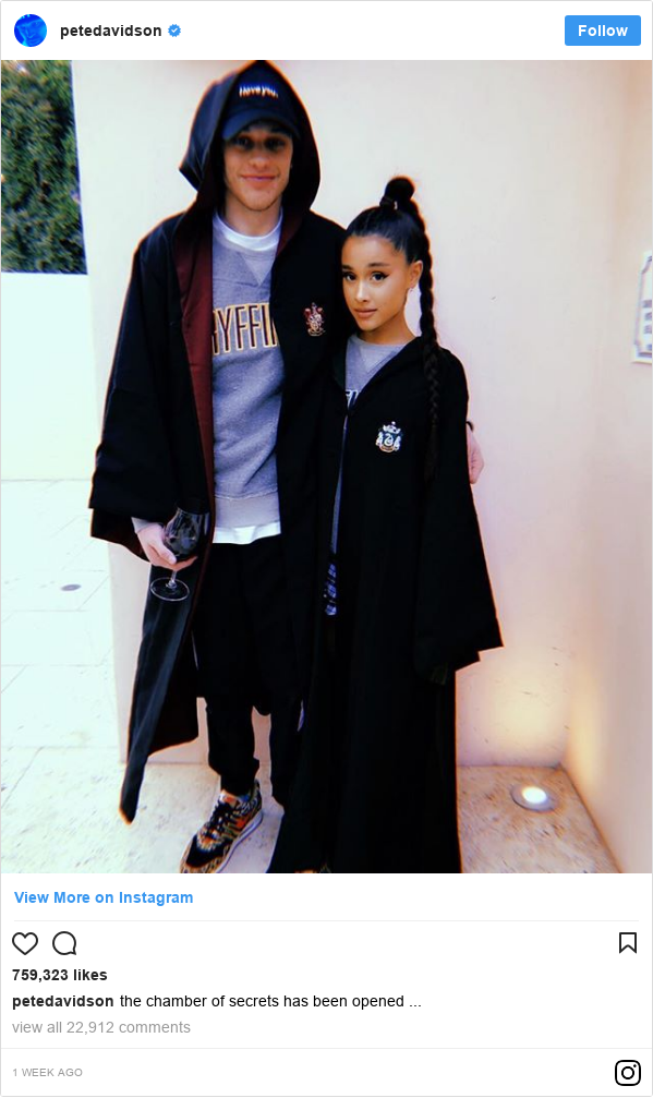 Instagram post by petedavidson: the chamber of secrets has been opened ...