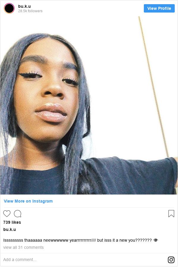 Instagram post by bu.k.u: Isssssssss thaaaaaa neewwwwww yearrrrrrrrrr//// but isss it a new you??????? 👁