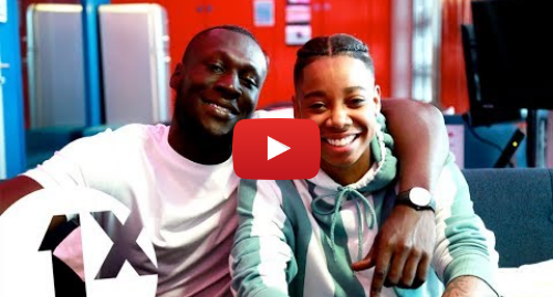 Youtube post by BBC Radio 1Xtra: Vossi Bop Day - Stormzy live on the 1Xtra Breakfast Show with Dotty