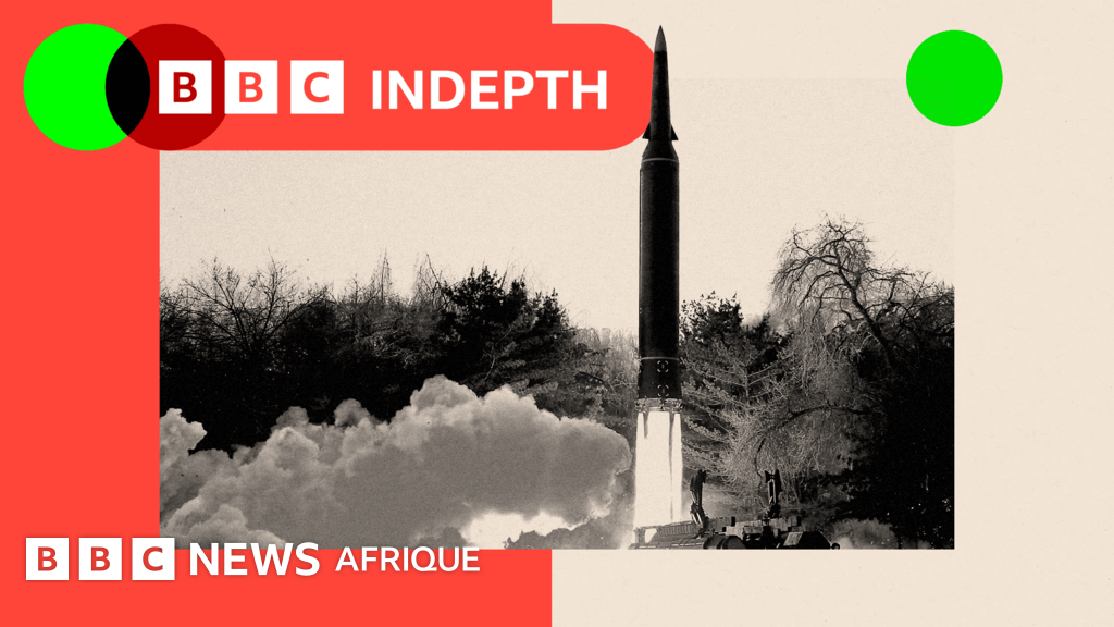 Photo: bbc.com A treated image of a hypersonic missile North Korea claims to have test-fired