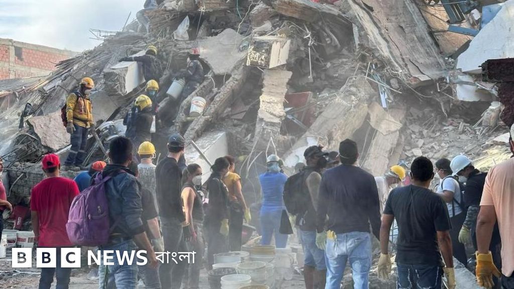 কলম্বিয়ায় ভূমিকম্পে নিহত ১৮০+, উদ্ধার কাজ চলছে
