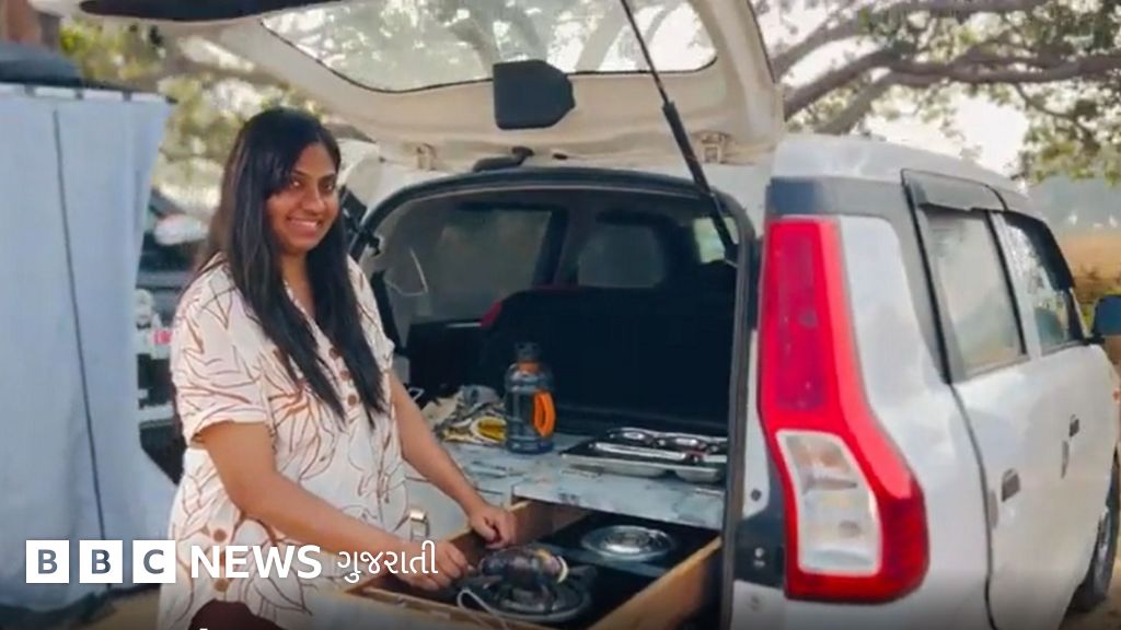 રાજકોટના દંપતીએ 18 હજારમાં કારને ઘર બનાવી