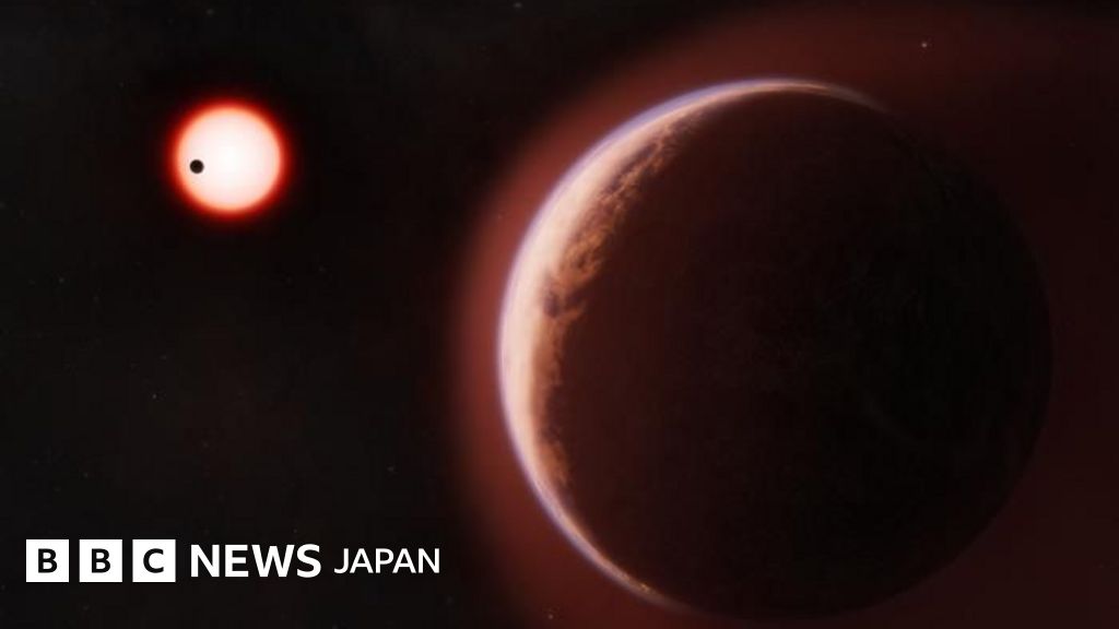 遠い恒星の地球型惑星で大気を初確認、生命居住可能領域の内側 - BBCニュース