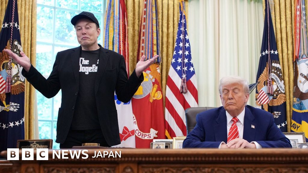 「がっかりだ」「恩知らず」…トランプ氏とマスク氏が公然と丁々発止 - BBCニュース