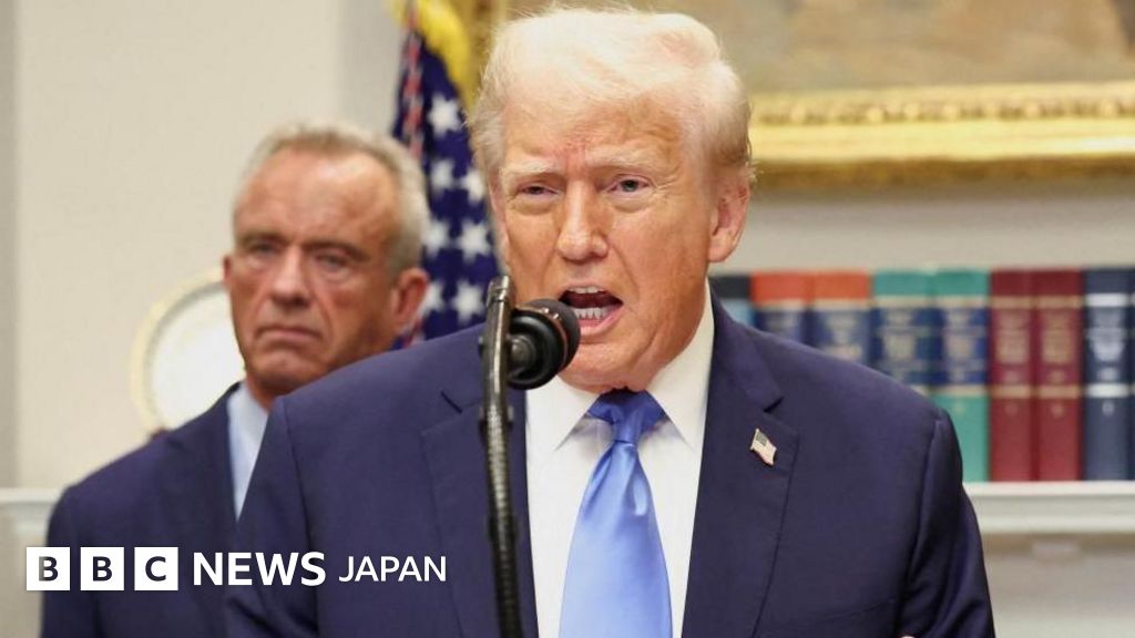 トランプ氏、妊婦の解熱鎮痛剤タイレノール使用で「自閉症リスク増える」 証明されていない説を主張 - BBCニュース