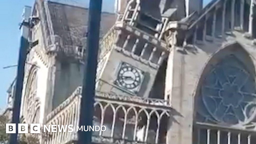 Strong Earthquake Hits Colombia: Manizales Cathedral Suffers Severe Damage
