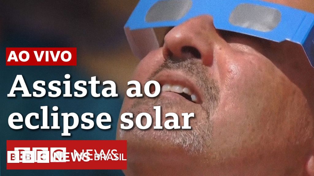 Ao vivo: acompanhe o eclipse solar total