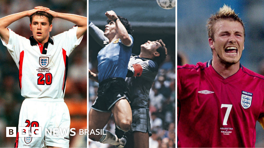 Malvinas, 'mão de Deus' de Maradona, e Beckham: a rivalidade histórica entre Argentina e Inglaterra
