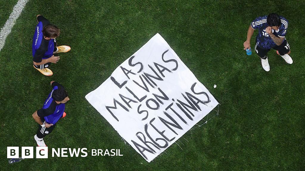 Casa Branca defende seleção da Argentina por faixa sobre as Ilhas Falklands/Malvinas
