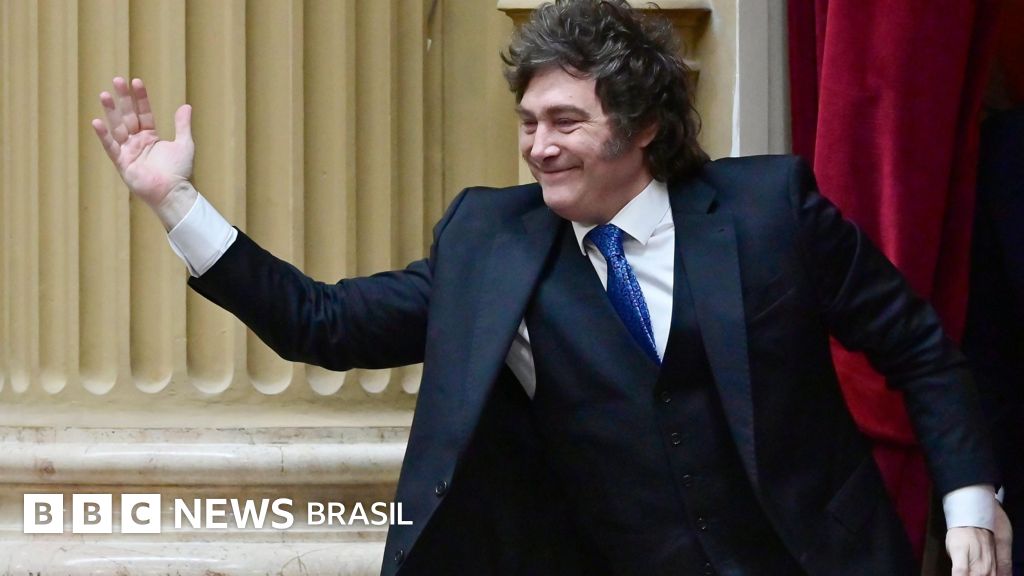 O que Javier Milei vem fazer no lançamento da candidatura de Flávio Bolsonaro a presidente