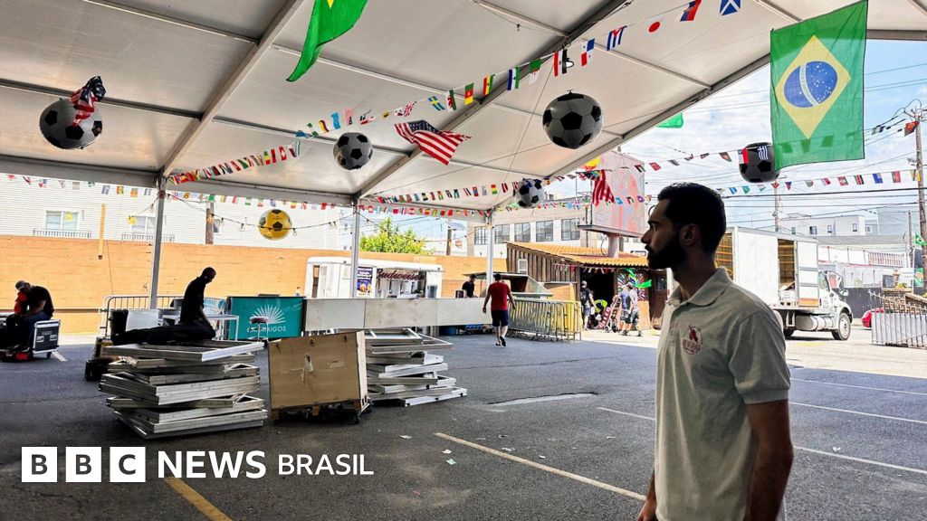 Bairro 'brasileiro' 'respira' na Copa após cerco de Trump
