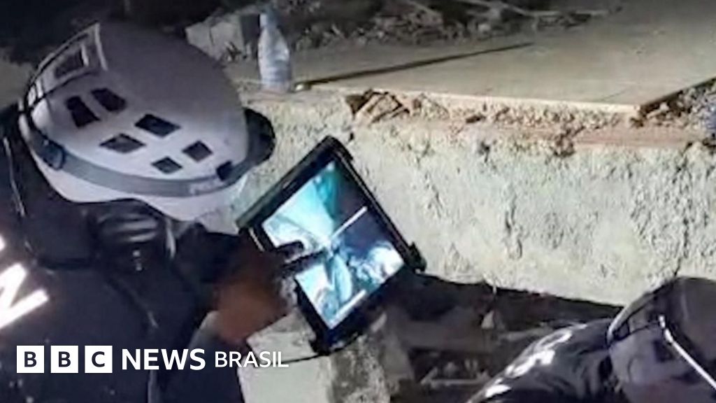 O resgate de menino de 3 anos após seis dias sob os escombros dos terremotos na Venezuela