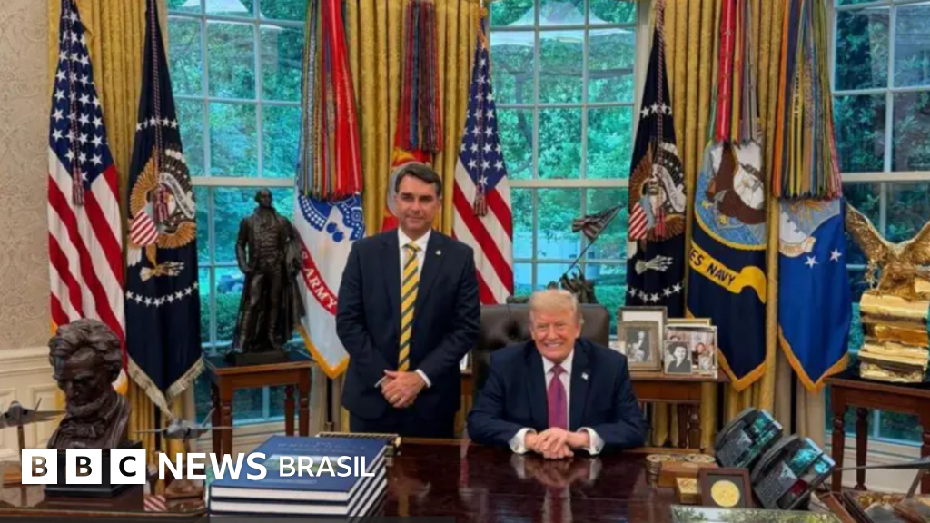 Trump e tensão entre Brasil e EUA viram 'motor de engajamento' para Lula e Flávio Bolsonaro nas redes sociais