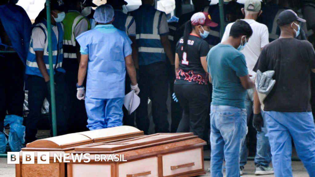 Como é o necrotério improvisado onde cadáveres se acumulam a céu aberto após terremotos na Venezuela: 'estou com medo do que vou encontrar lá'