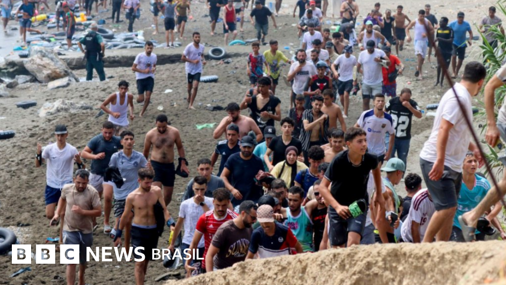 'Situação fora de controle': Espanha mobiliza Exército após milhares de migrantes cruzarem de Marrocos para Ceuta; ao menos 10 morreram