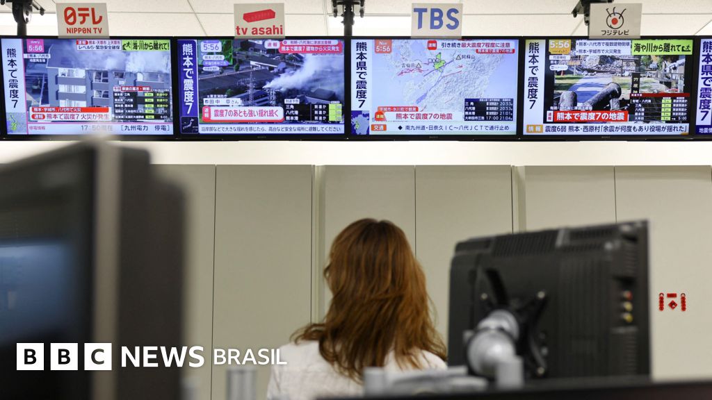 Terremoto de magnitude 7,1 atinge o Japão, provoca destruição e deixa feridos