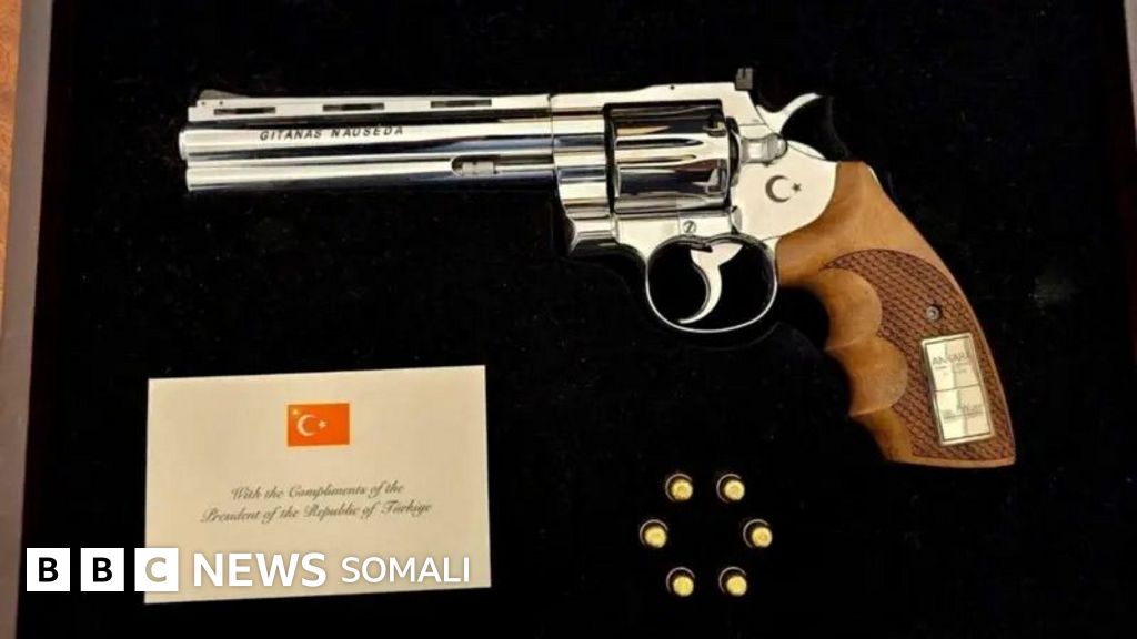 Qaar ka mid ah hoggaamiyaaasha NATO oo Turkiga kaga tegay bistooladihii hadiyadda loo siiyay