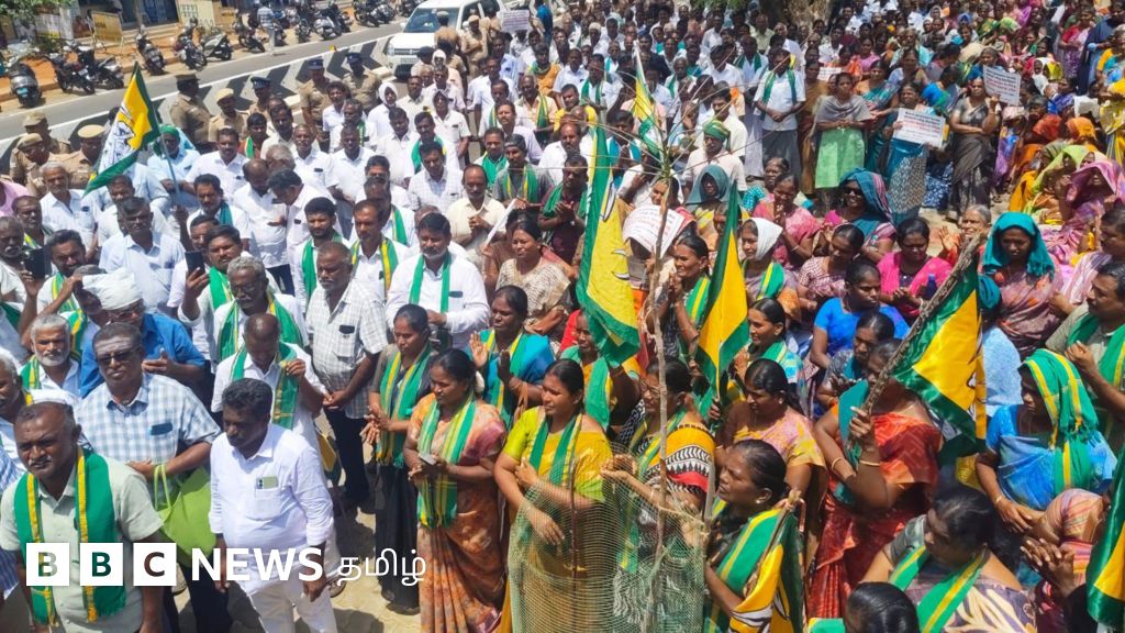 'தவெக இன்னொரு திமுக': கரூர் 3,084 ஏக்கர் இனாம் நில விவகாரத்தில் பாஜக, இந்து அமைப்புகள் எதிர்ப்பு 