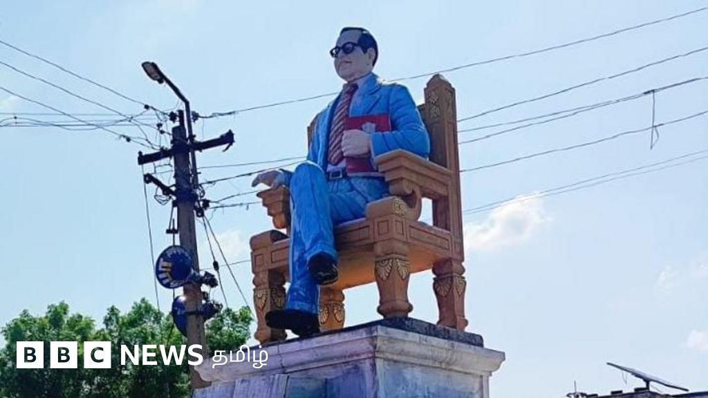 'கால் மேல் கால் போட்ட' அம்பேத்கர் சிலை - 5 ஆண்டுகளாக மூடப்பட்டிருந்த சிலையால் சேலத்தில் பதற்றம் ஏன்?
