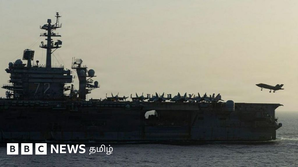 மத்திய கிழக்கிற்கு அமெரிக்காவின் 3வது விமானந்தாங்கி போர்க்கப்பல் விரைகிறது - யுஎஸ்எஸ் லிங்கனில் என்ன சிக்கல்?