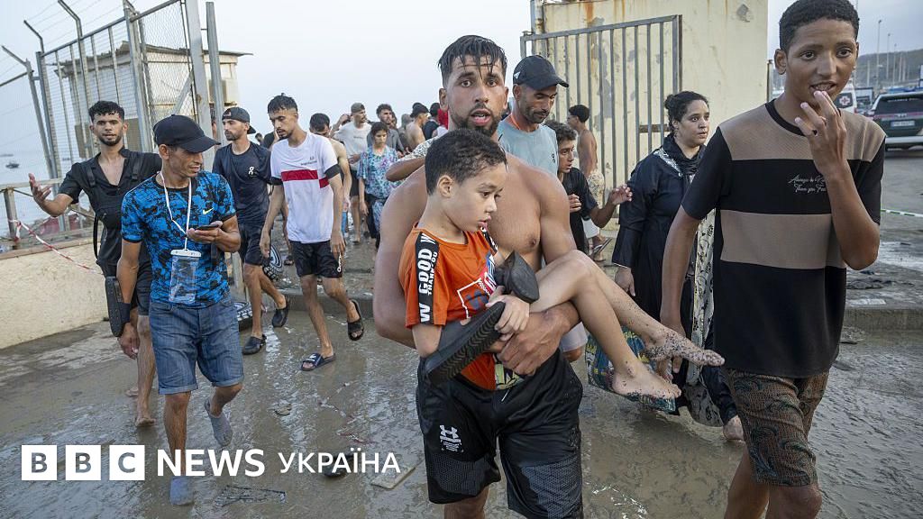 Мігранти, які прорвалися з Марокко до Іспанії, потягнулися назад. Чому стався колапс такого масштабу на кордоні ЄС