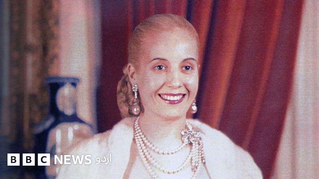 Maria Eva Duarte de Peron (7 May 1919,  26 July 1952) was the second wife of Argentine President Juan Peron (1895- 1974)