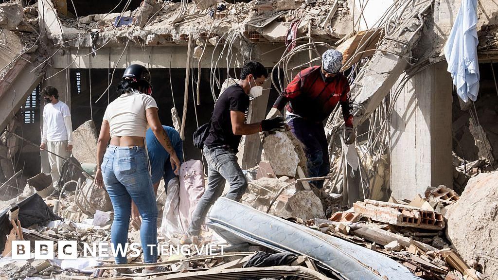 Động đất ở Venezuela: Các gia đình gọi tên người thân mắc kẹt dưới đống đổ nát