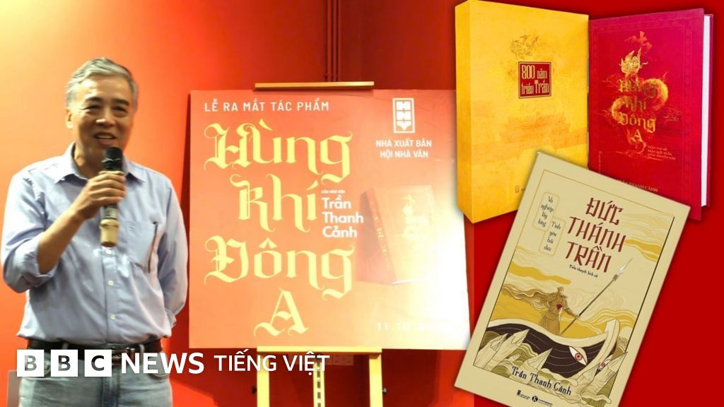 Tiểu thuyết 'Đức Thánh Trần' và bộ 'Hùng Khí Đông A' bị dừng phát hành để thẩm định
