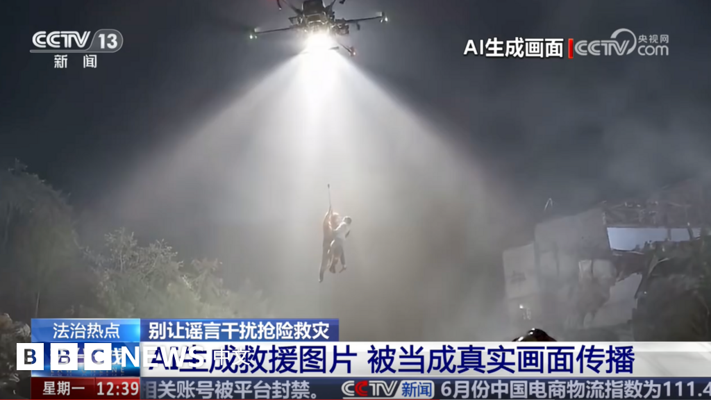 AI偽造視頻：自然災害頻傳，中國面臨新挑戰