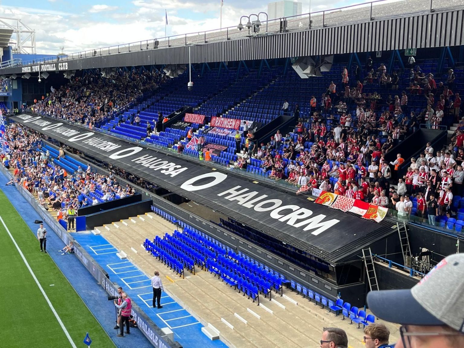 The Cobbold Stand at Portman Road