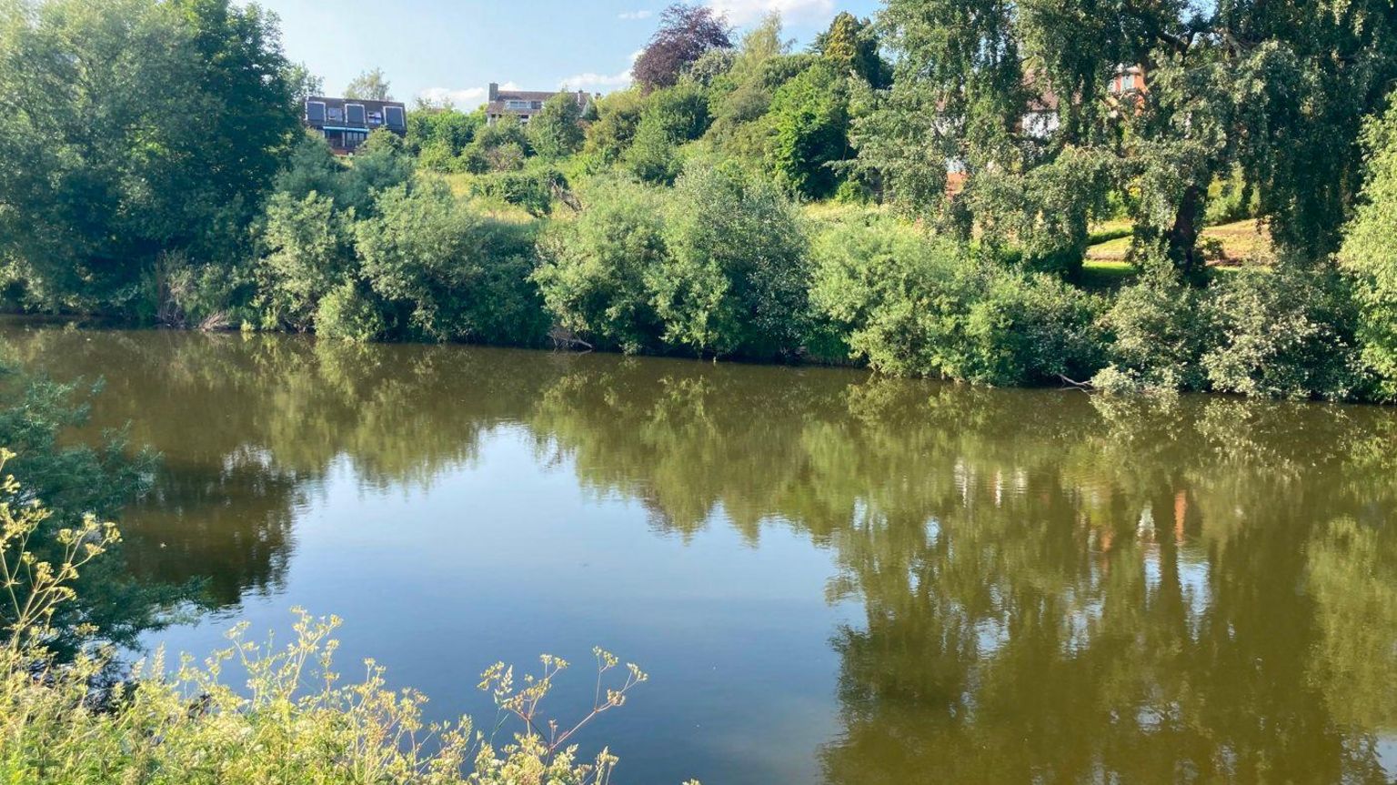 The River Wye in Hereford