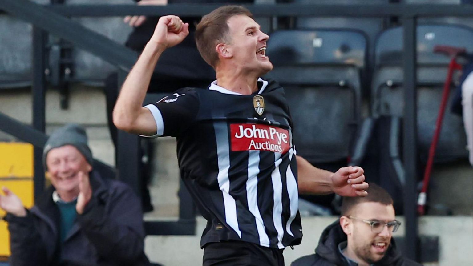 Matthew Platt scores for Notts County