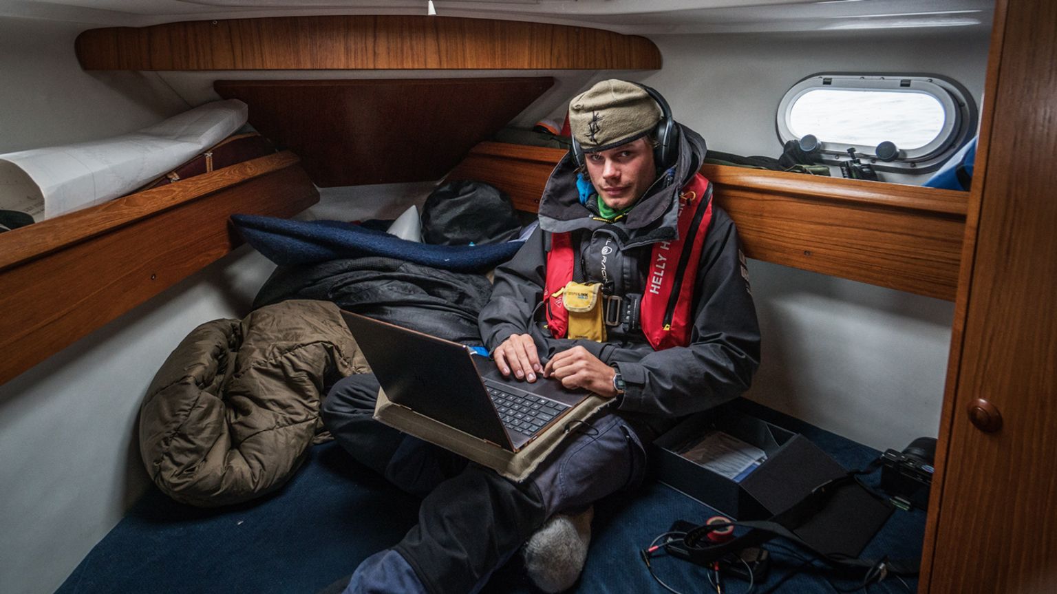 Sigurd Toven Gautun on a Nature and Youth expedition to Bear Island, Norway in 2018