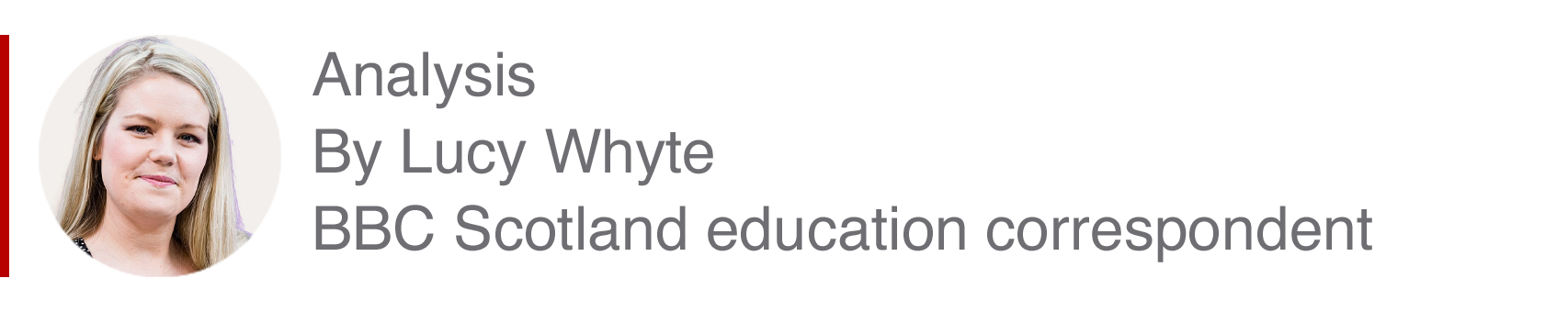 Analysis box by Lucy Whyte, BBC Scotland education correspondent