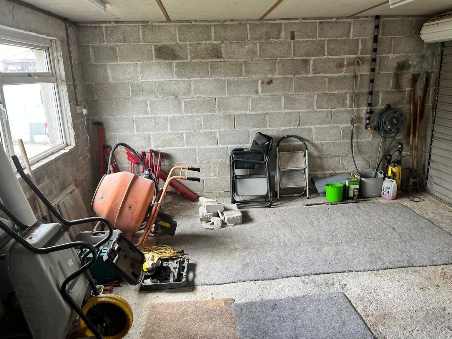 The garage that will become Rys Haven