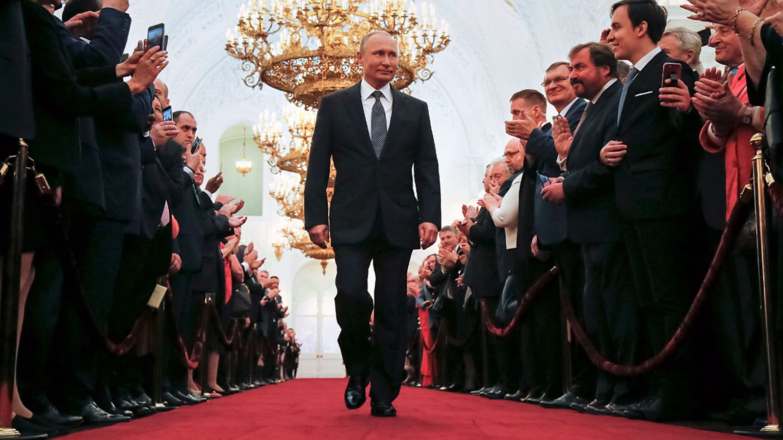 President Putin's inauguration ceremony, May 2018