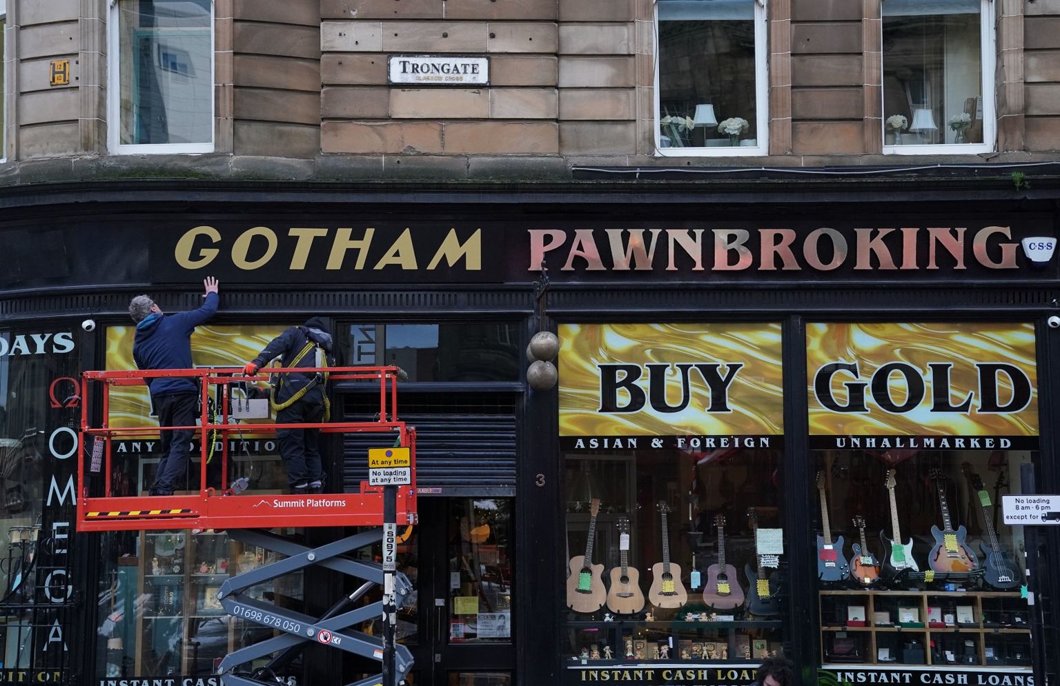 Batgirl in Glasgow
