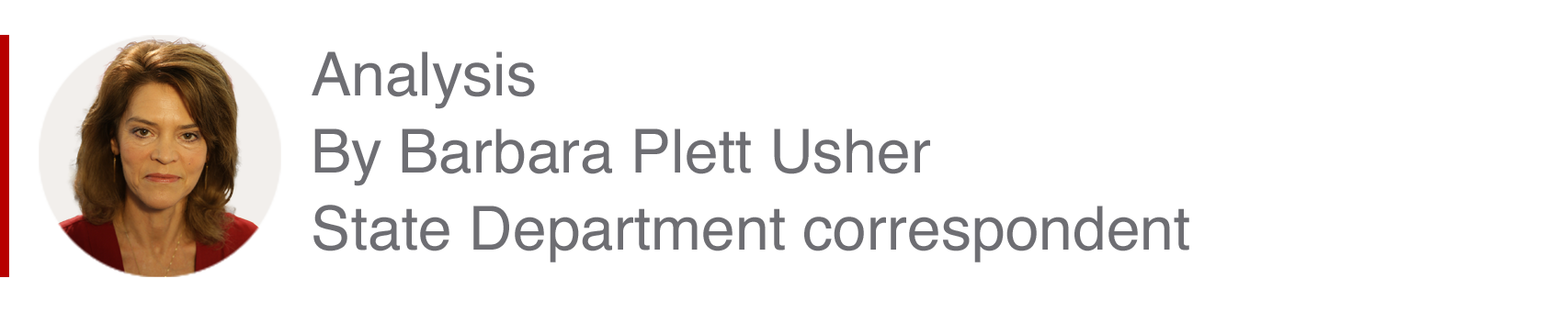 Analysis box by Barbara Plett-Usher, State Department correspondent