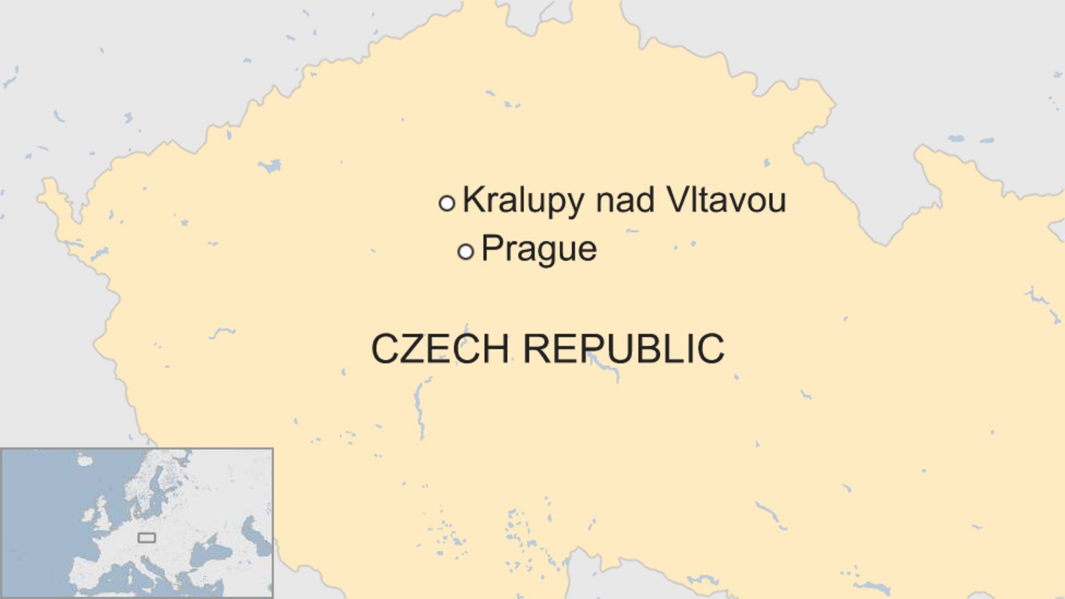 Kralupy en République tchèque