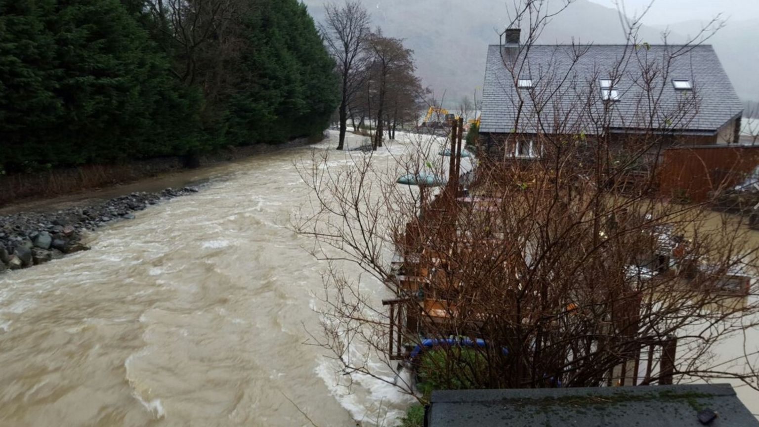 Flooding in Glenridding