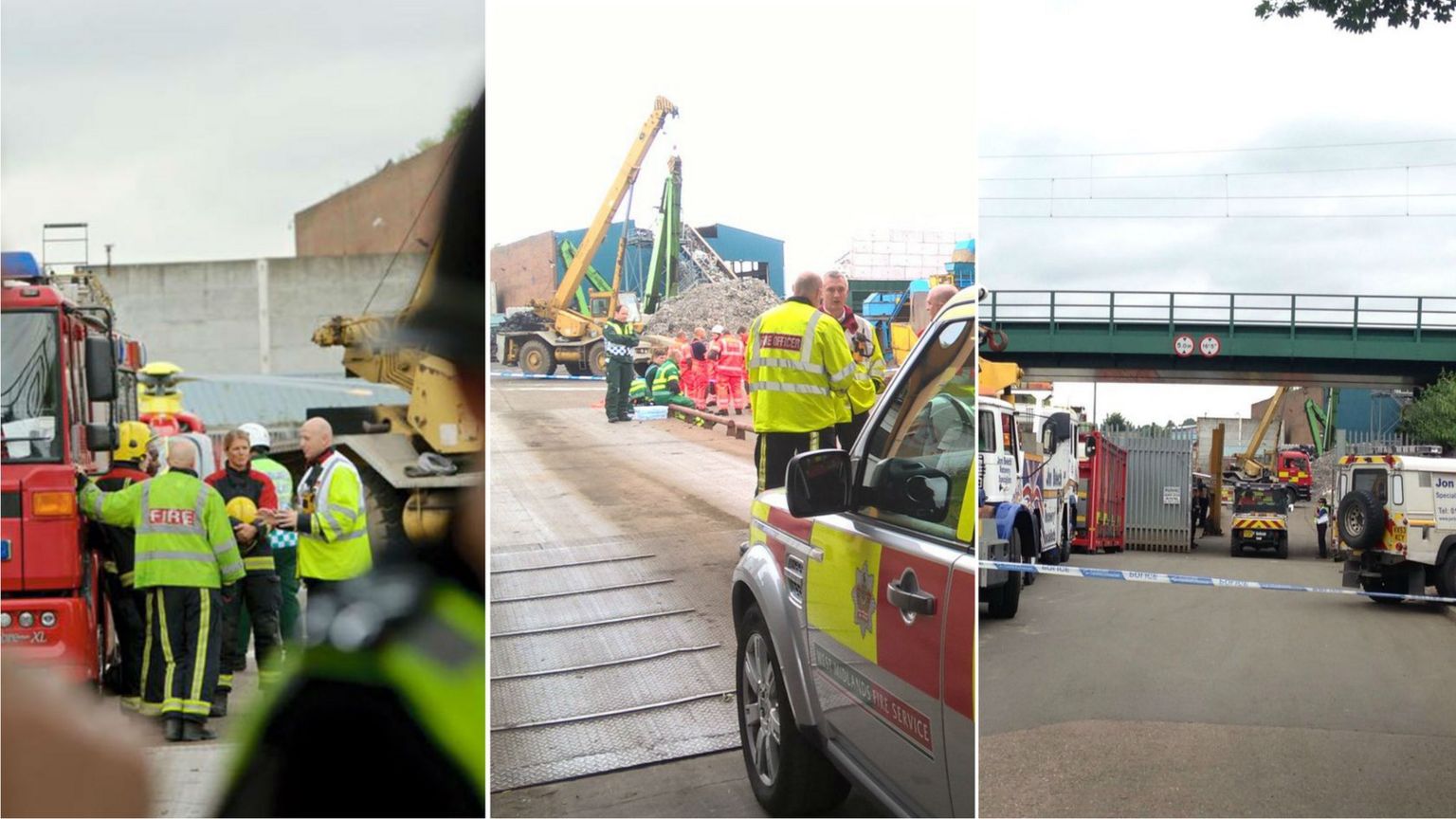 Nechells recycling plant incident