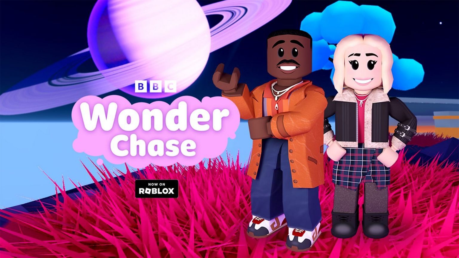 Roblox: BBC Wonder Chase famous faces enter the gaming world - BBC Newsround