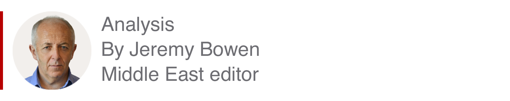 Analysis box by Jeremy Bowen, Middle East editor
